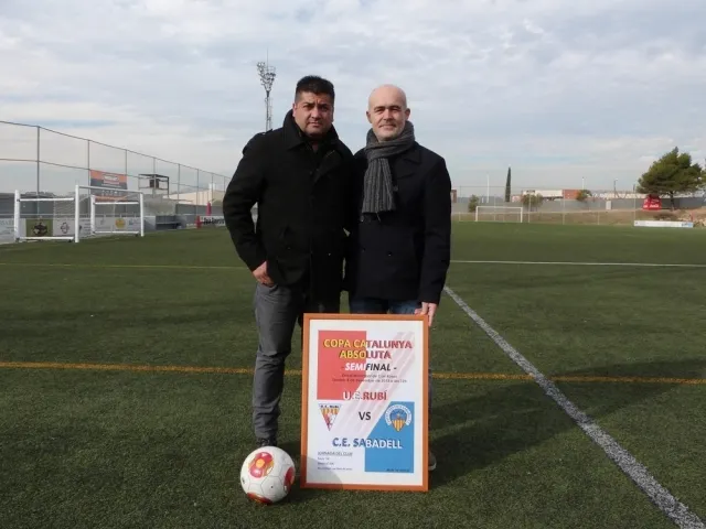 El Rub\xed ha rebut tot el suport de l'Ajuntament perqu\xe8 la cita de copa sigui tot un \xe8xit / 