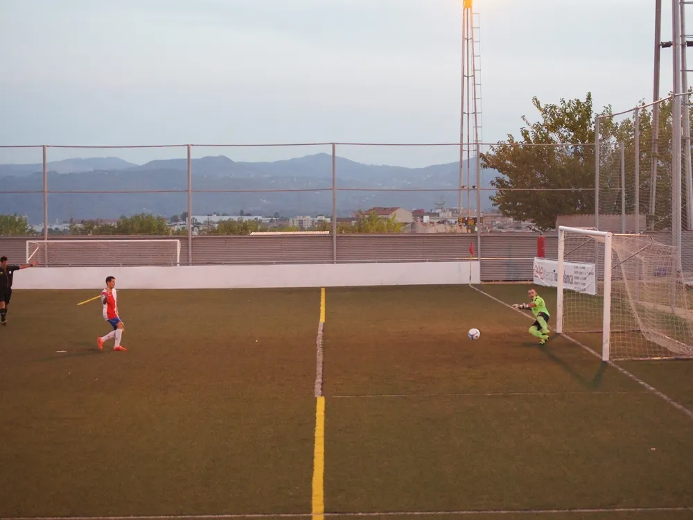 El penal transformat per Kiki suposava el 2 a 2
