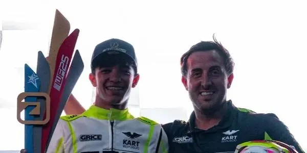 El pilot del Motorclub Deportivo Creixell, Aarón García, es proclama campió del món de karts