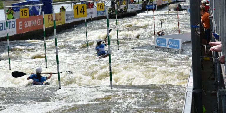 Miquel Travé i Mònica Doria accedeixen a les semifinals de l'Europeu d'eslàlom