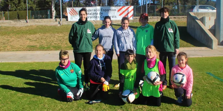 El presenta el primer equip femení de futbol amb paràlisi cerebral