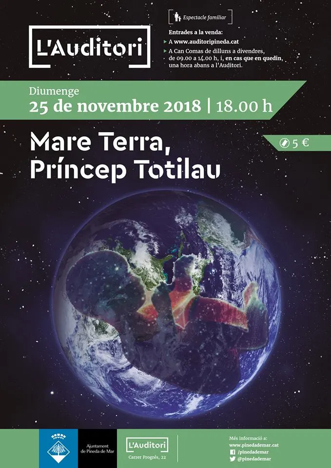 L'origen de la vida al planeta Terra amb titelles a l'Auditori