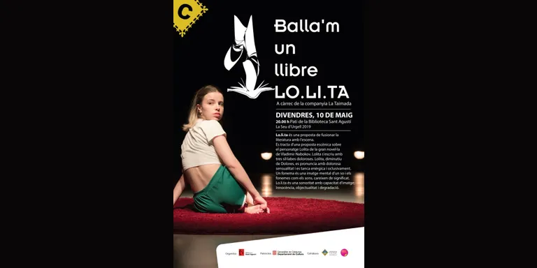 La Biblioteca Sant Agustí ofereix l’espectacle de dansa 'LO.LI.TA.', inclòs al projecte ‘Balla’m un llibre’