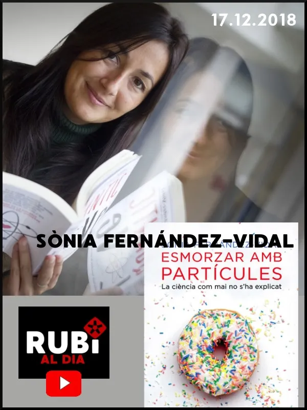 SÒNIA FERNÀNDEZ-VIDAL llibre 'Esmorzar amb partícules'