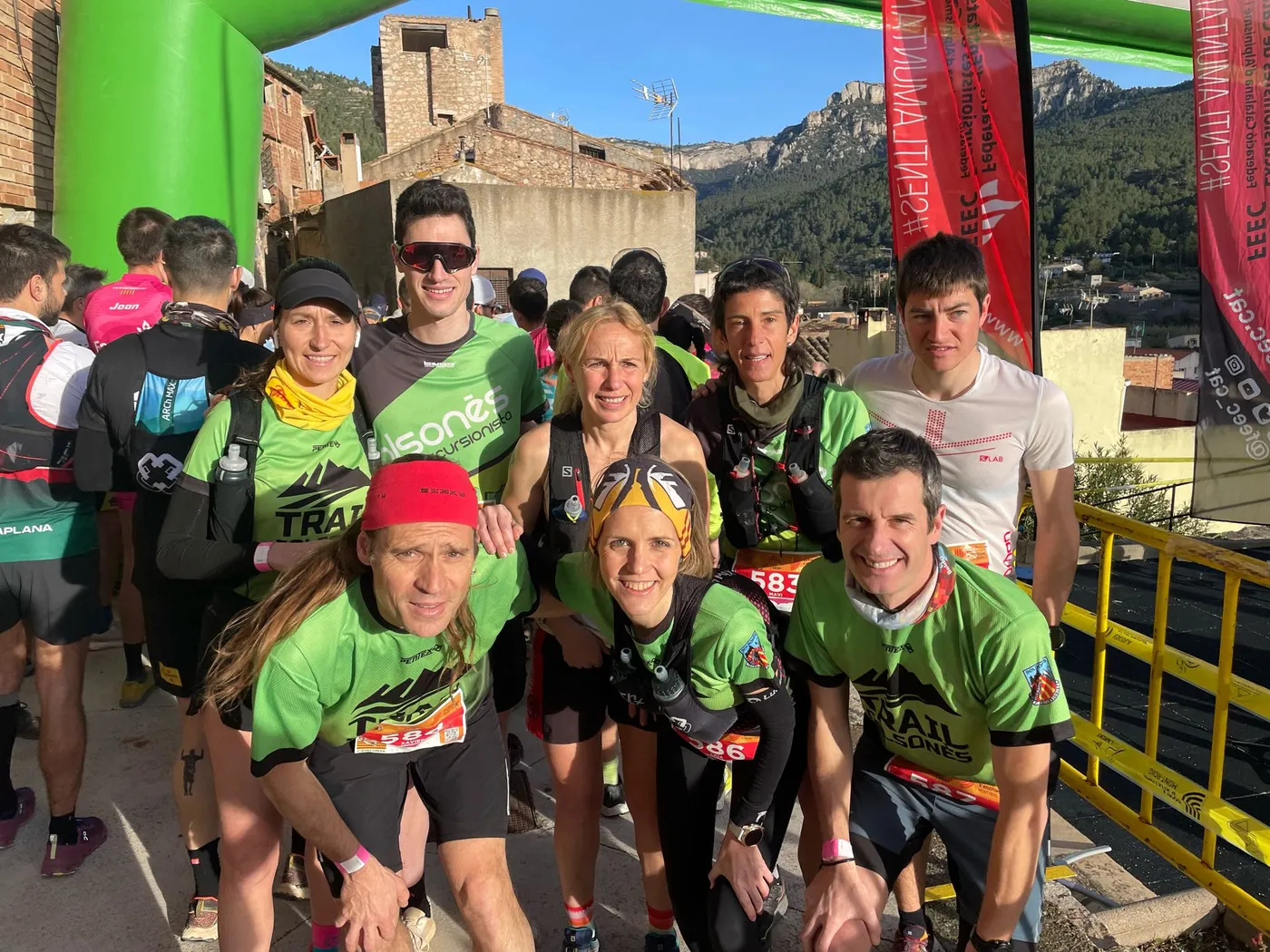 L'equip femení de Trail Solsonès aconsegueix el tercer lloc del podi a la Cursa 4 termes del Campionat de Catalunya per equips