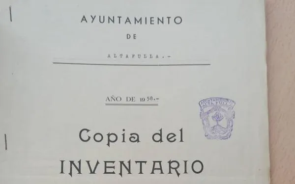 Troben un inventari de 1958 a l'arxiu de l'Ajuntament d'Altafulla