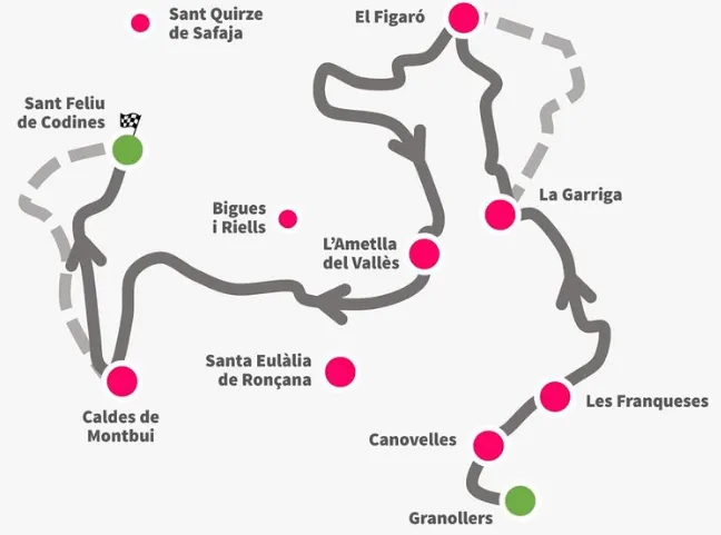 Caldes tornarà a estar al recorregut de l'OnCodines Trail 2022