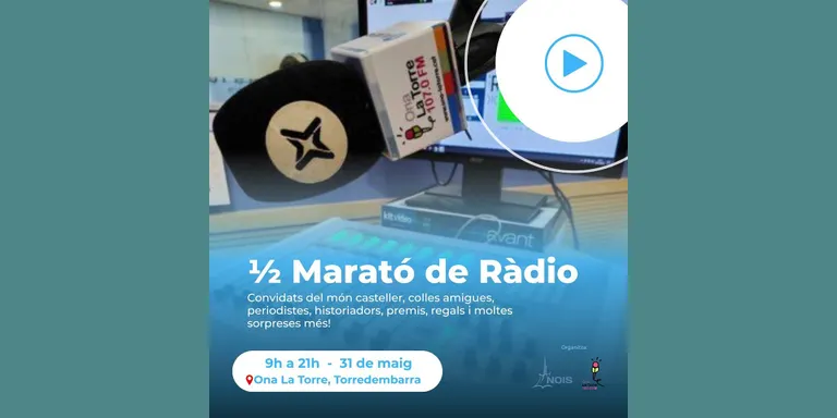 Els Nois de la Torre protagonitzaran aquest dissabte una Mitja Marató de Ràdio a la sintonia d’Ona la Torre