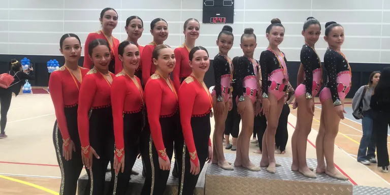 El Club Gimnàstica Estètica i Rítmica Constantí inicia la temportada de gimnàstica estètica de grup