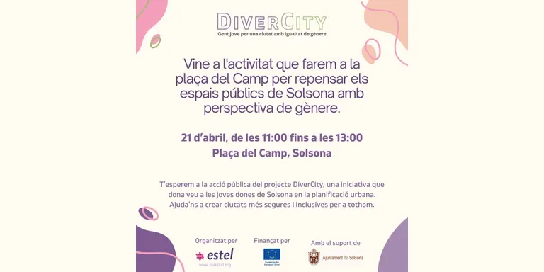 Solsona tanca diumenge un projecte europeu per repensar els espais públics de la ciutat amb perspectiva de gènere