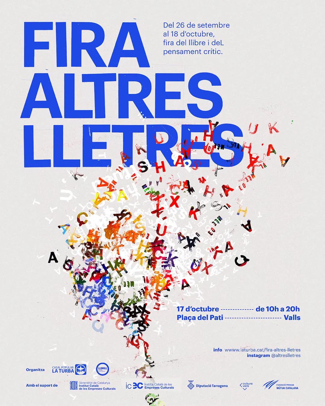 La fira Altres Lletres arrenca aquest dissabte el programa de la vuitena edició amb un recital d’Anna Garcia Garay