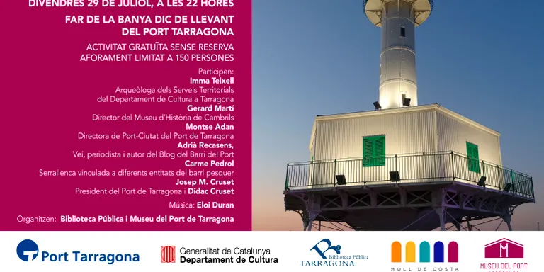 El director del Museu d’Història de Cambrils participarà a la IX Nit Literària al Far de la Banya
