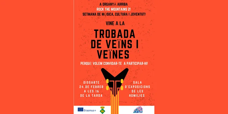 Reunió veïnal a Organyà per preparar 'Rock the Mountains'