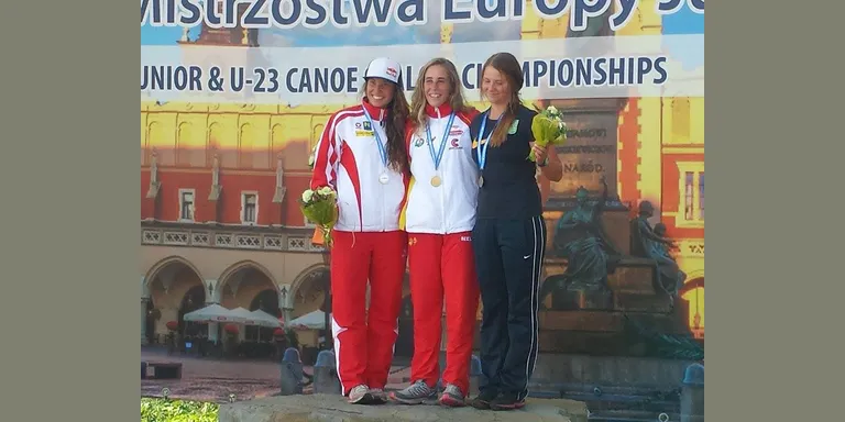 Núria Vilarrubla, campiona d'Europa d'eslàlom en K1 Sub-23