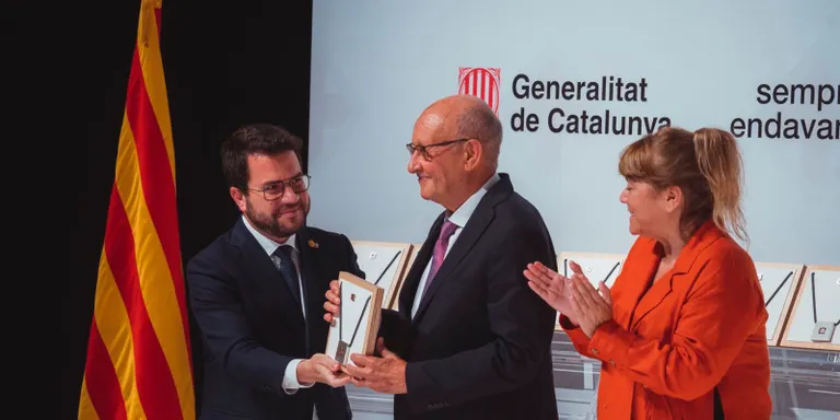 El pinedenc Nino Buscató ha rebut la Creu de Sant Jordi de la Generalitat