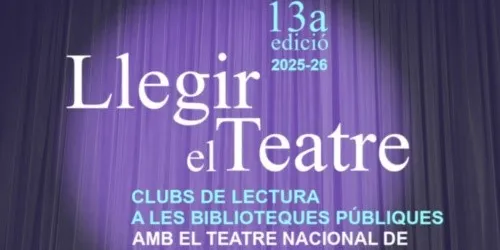 La biblioteca de Torredembarra se suma de nou al club Llegir el Teatre