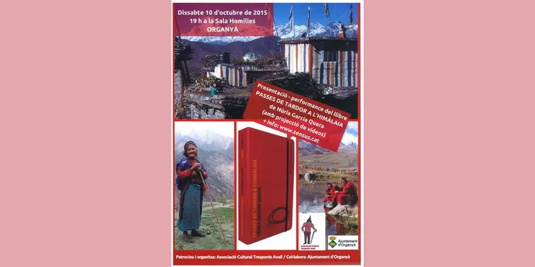 Núria Garcia Quera presenta 'Passes de tardor a l'Himàlaia' a Organyà