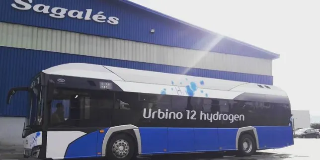 Sagalés presenta un nou autobús per a trajectes urbans i interurbans que funciona amb hidrògen