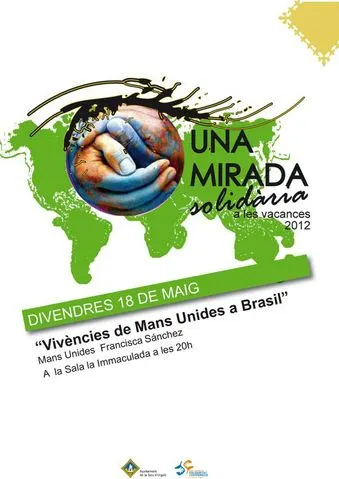 'Vivències de Mans Unides al Brasil', nova xerrada sobre voluntariat