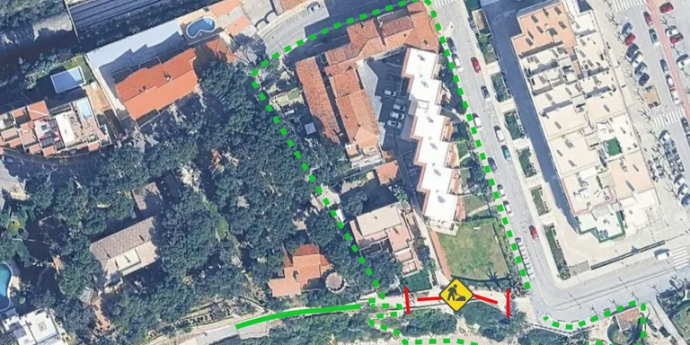 Roda de Berà tanca el tram inicial del Camí de Ronda pels desperfectes provocats pels aiguats dels darrers mesos