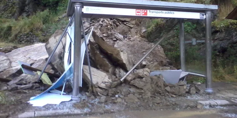 Danys a la vall de Castellbò per la tempesta