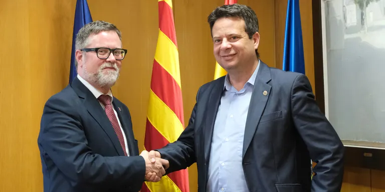 Oliver Klein i Santiago Castellà es troben per parlar sobre qüestions locals que són de competència estatal