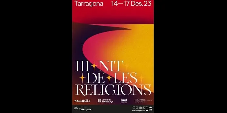 Tarragona celebra la III Nit de les Religions del 14 al 17 de desembre