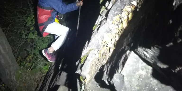 Rescatades tres noies de 12 anys en un barranc de difícil accés a Sort