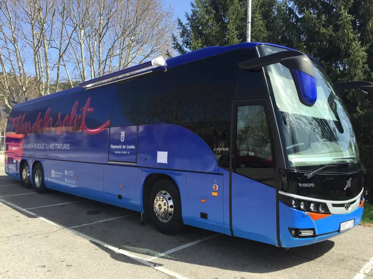 El Bus de la Salut detecta plaques de greix a les artèries en un 65% de revisions