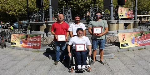 SANTIAGOTARRAK, PROTAGONISTA EN LOS PREMIOS AL DEPORTE IRUNDARRA