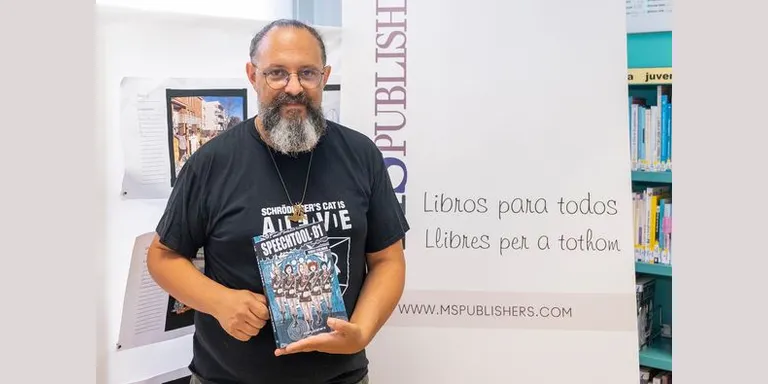 L’escriptor i editor, Dídac Coliman, presenta la seva segona novel·la “Speechtool”