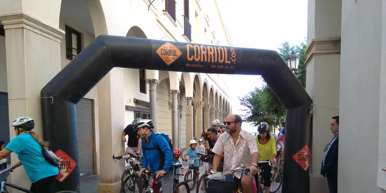 165 persones van participar a la pedalada de la Setmana de la Mobilitat Sostenible i Segura