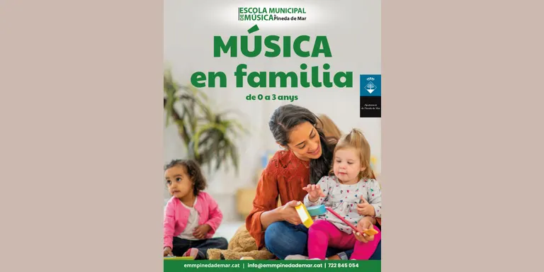 Ara pots compartir la música en família