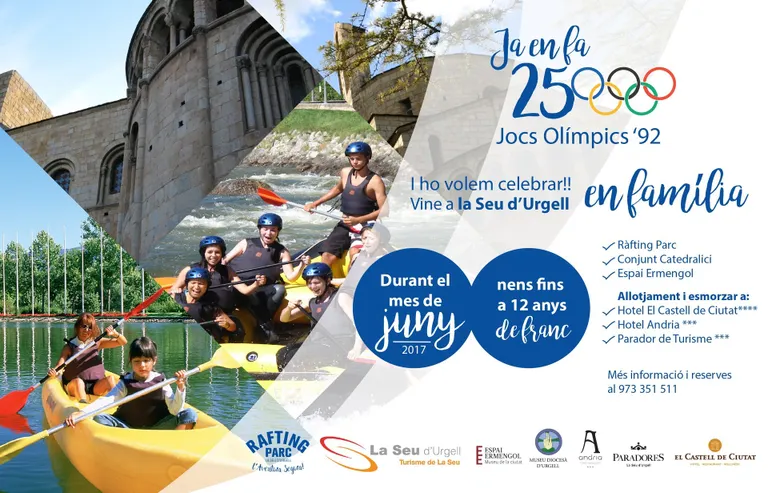 Oferta turística a la Seu amb motiu dels 25 anys dels Jocs Olímpics del 92