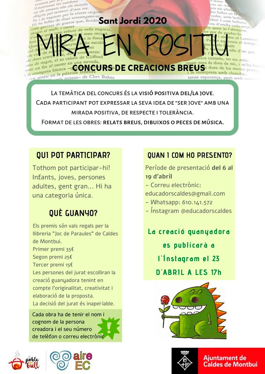 Avui diumenge és l'últim dia per participar a l'edició d'enguany del "Mira en positiu"