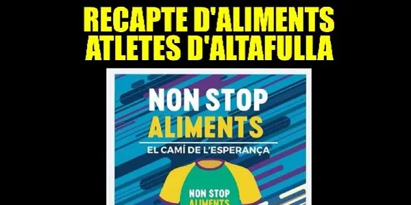Els Atletes d’Altafulla donen suport al repte solidari ‘Camí de l’esperança’