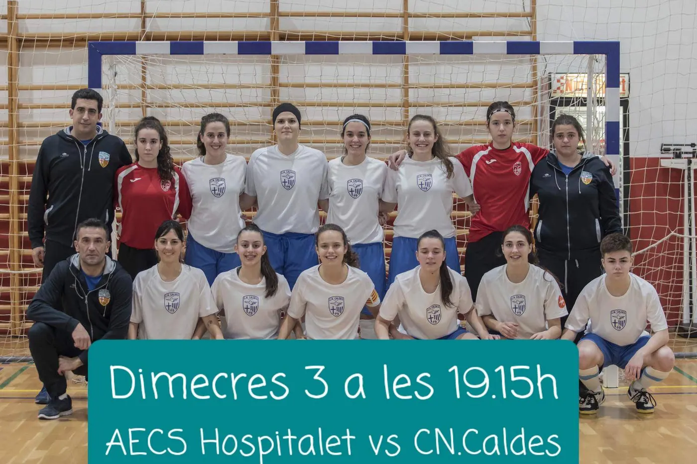 El femení de futbol sala visita a l’Hospitalet entre setmana