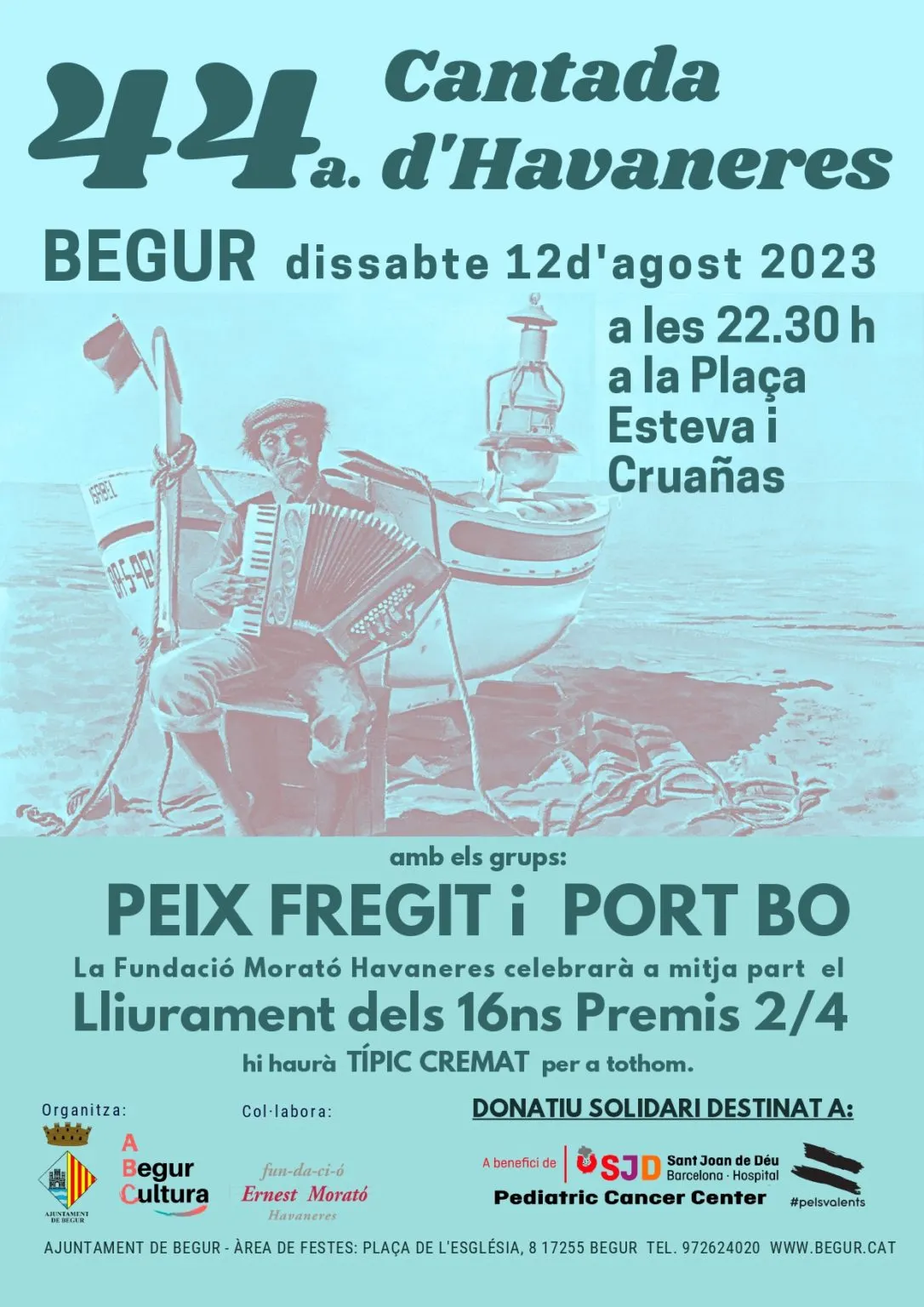 Begur celebrarà aquest agost una Cantada d’Havaneres molt especial