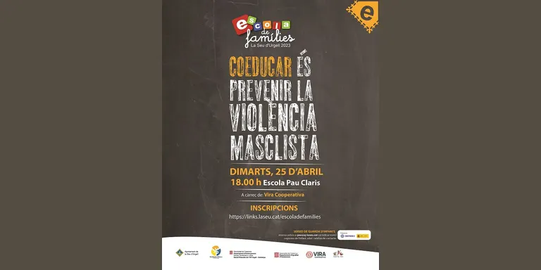 L'Escola de Famílies ofereix una xerrada sobre coeducació per prevenir la violència masclista