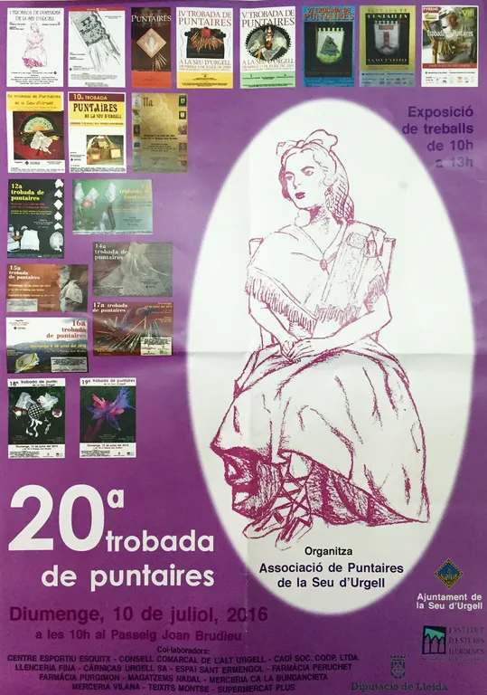 La Trobada de Puntaires de la Seu d'Urgell celebra la 20a edició