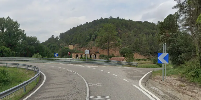 Una motorista ha mort aquest matí en un xoc a la C-26, a Olius