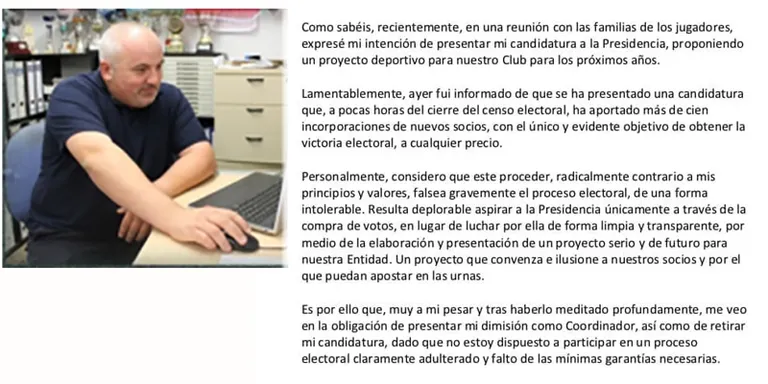 El període electoral al Veinti comença amb polèmica