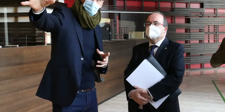 Iceta aposta perquè les mascaretes no siguin obligatòries en entorns tancats com el teatre