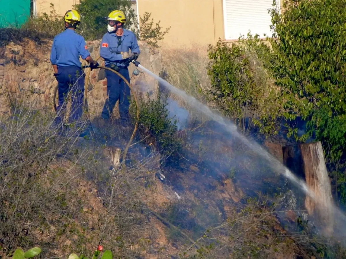 Rubí només ha registrat dos petits incendis forestals aquest estiu