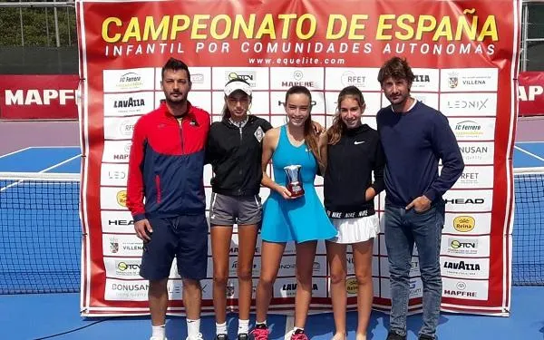 Anna Ortiz es proclama campiona d’Espanya amb la Selecció Catalana de Tenis