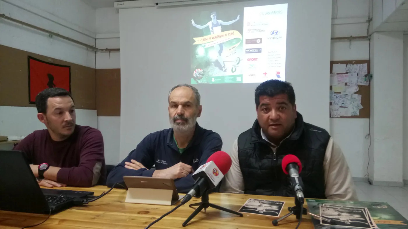 La presentació de la 17a Cursa de Muntanya de Rubí es va fer a les instal·lacions de CER