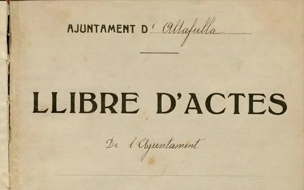 Foto: Arxiu Municipal d'Altafulla