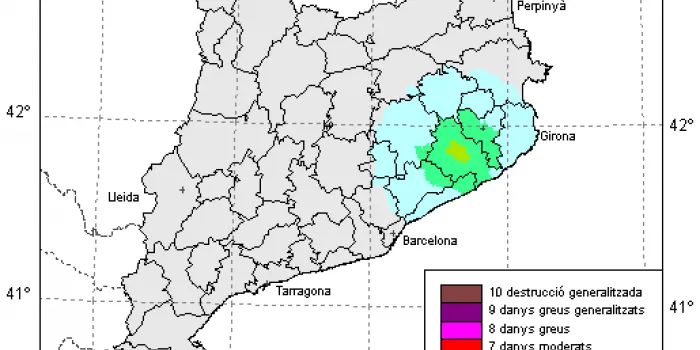 A les 13:04, els arenyencs hem pogut notar un petit terratrèmol