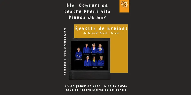 El grup de teatre Espiral de Valldoreix porta al concurs de teatre de Pineda 'Revolta de Bruixes'