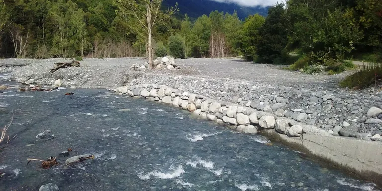 Adequació de la llera del riu Joéu, a la Val d'Aran